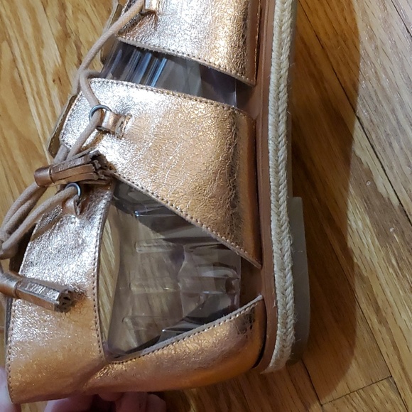 Lucky Brand Rose Gold Gladiator sandals 9.5 - Picture 6 of 7